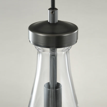 Raindrop round chandelier 8"(cord)