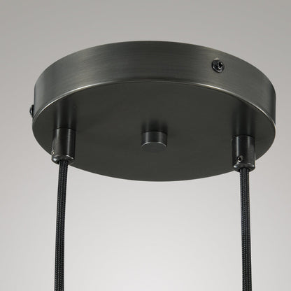 Raindrop round chandelier 5"(cord)