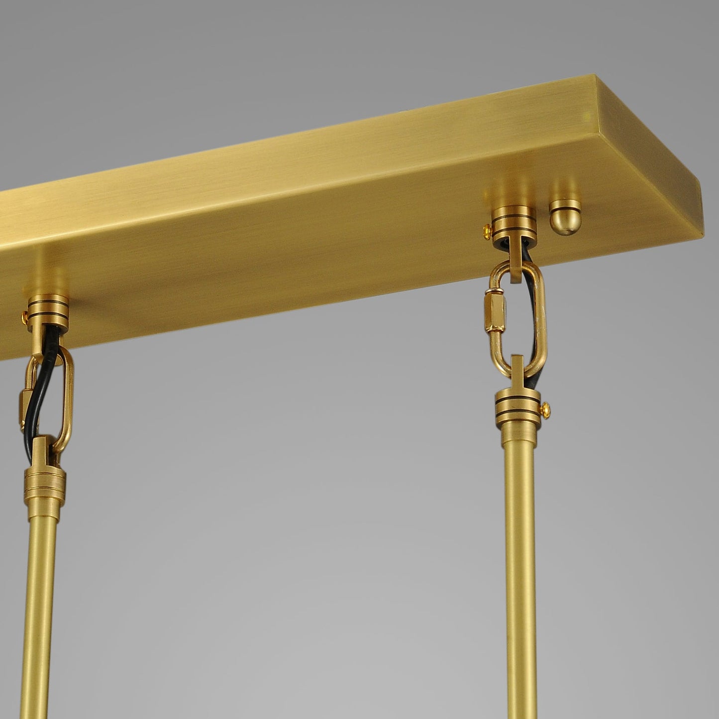 Raindrops Rectangular Chandelier 22" rod