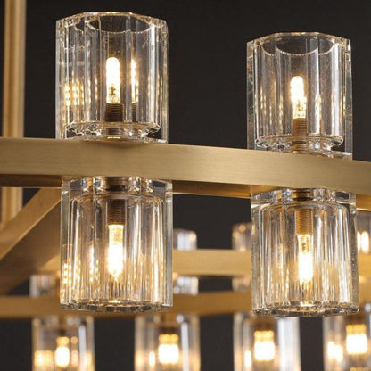 Aka Wine-glass Round Chandelier 36"