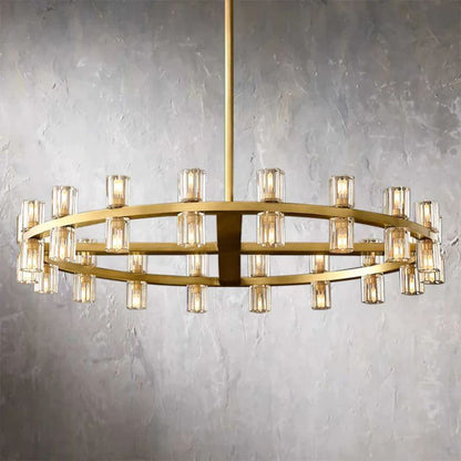 Aka Wine-glass Round Chandelier 36"