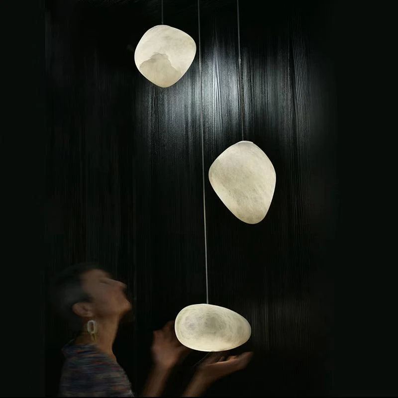 Alabaster Natural Stone Pendant