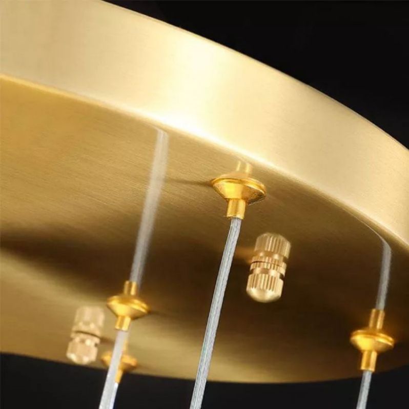 Angelia Faceted Crystal Prisms Chandeliers For Staircase