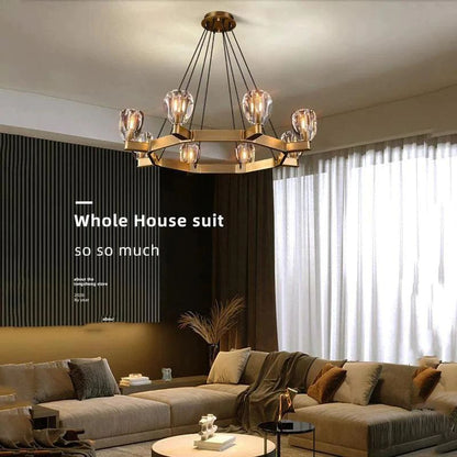 Bifrons Contemporary Circular Living Room Pendant