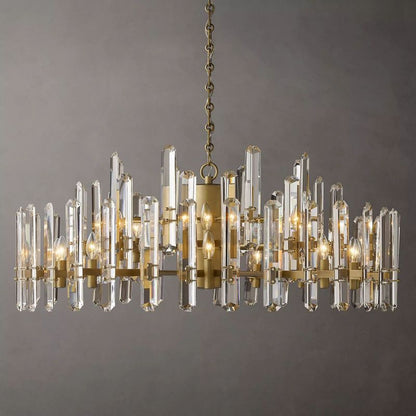 Browning Prism Round Chandelier 48"