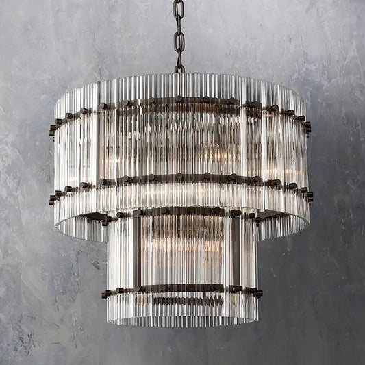 San Marco Two-tier Luxury Round Chandelier 22"