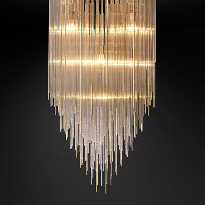 Cascada Square Chandelier 30"
