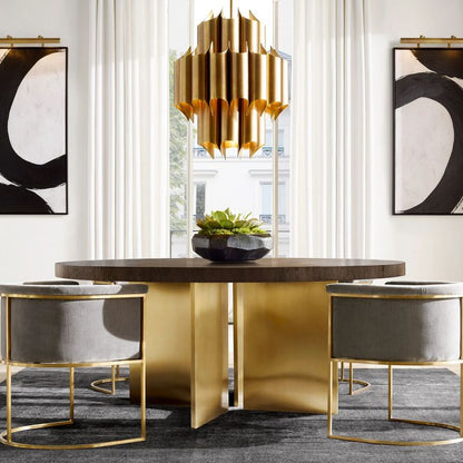 Cathedr Sculptural Chandelier 24"