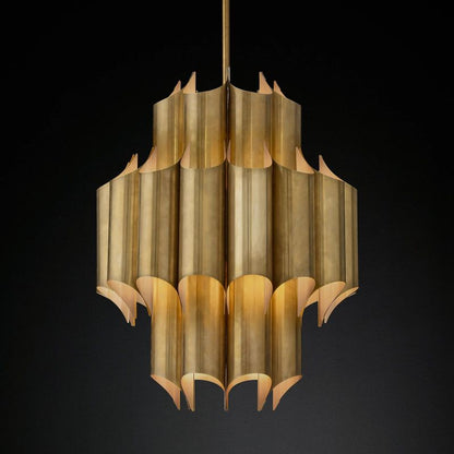 Cathedr Sculptural Chandelier 24"