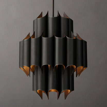 Cathedr Sculptural Chandelier 24"