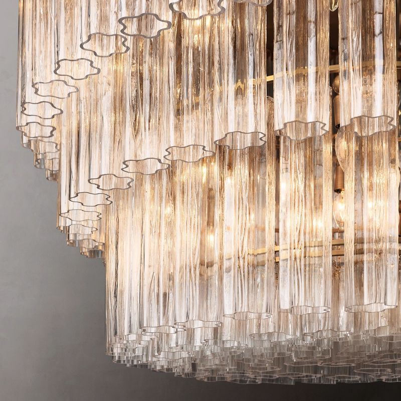 Cielle 3-Tier Round Chandelier 48”