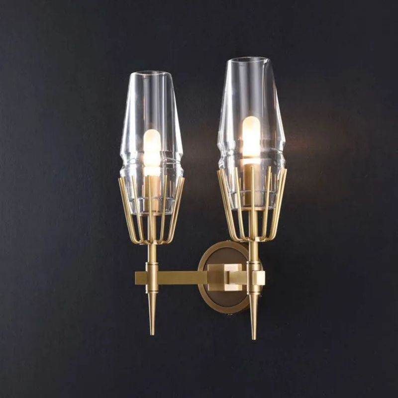 Delia Crystal Double Wall Sconce