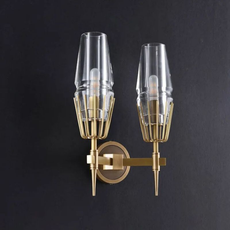 Delia Crystal Double Wall Sconce