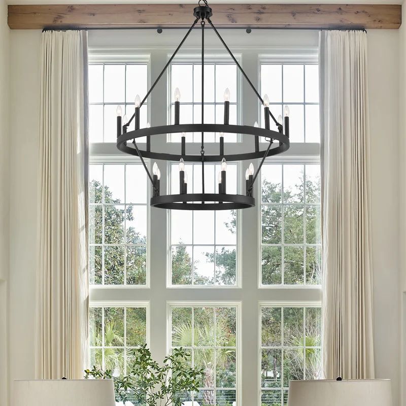 Camino Vintage Candelabra 2 Tier Chandelier