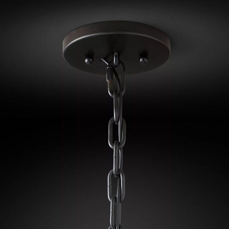 Harson Crystal Round Chandelier 31"