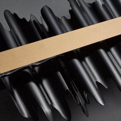 Hill Modern Sculpture Linear Chandelier