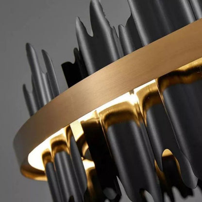 Hill Modern Sculpture Round Chandelier