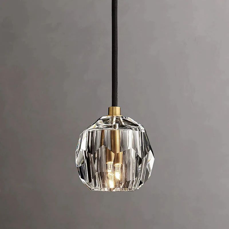 Kristal Glass Cord Pendant