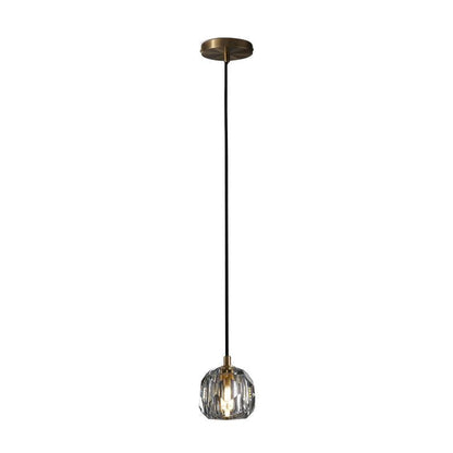 Kristal Glass Cord Pendant
