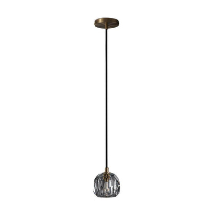 Kristal Glass Cord Pendant
