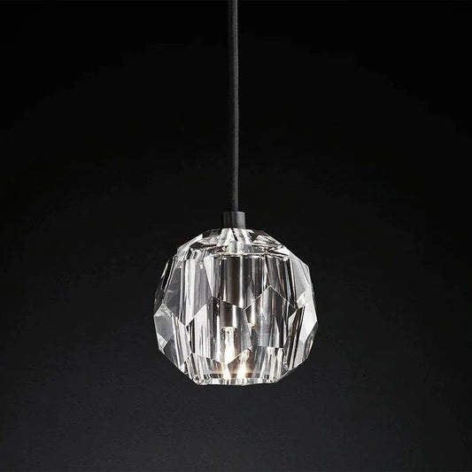 Kristal Glass Cord Pendant