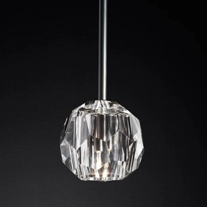 Kristal Glass Rod Pendant