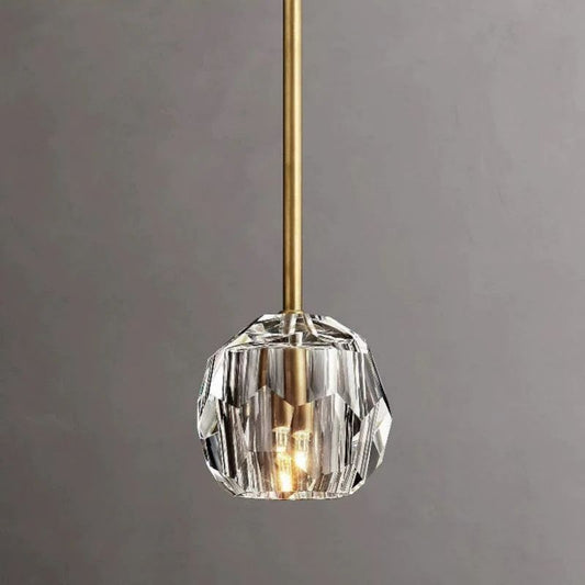 Kristal Glass Rod Pendant