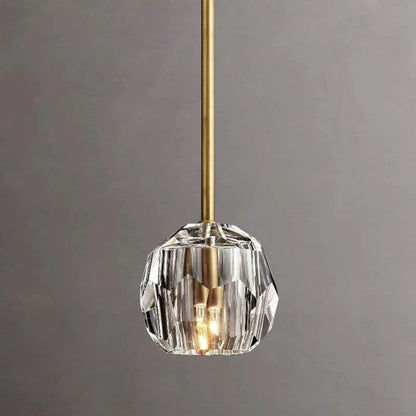 Kristal Glass Rod Pendant