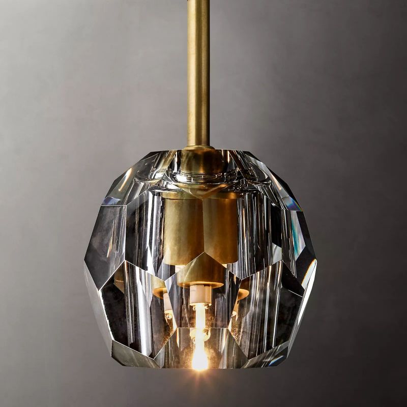 Kristal Glass Rod Pendant
