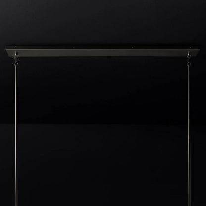 Kuseau Glass Linear Chandelier 49"