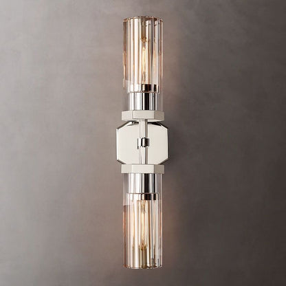 Lambert Hexagonal Linear Short Wall Sconce