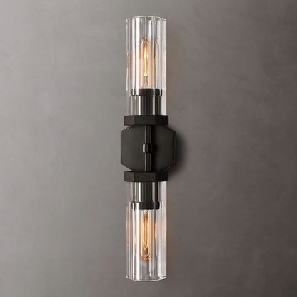 Lambert Hexagonal Linear Short Wall Sconce