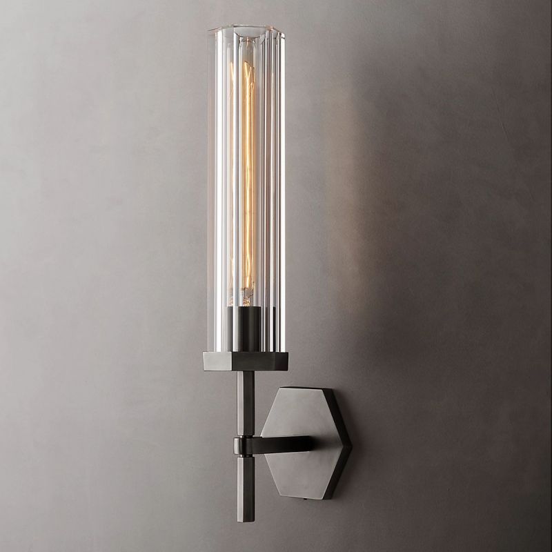 Lambert Hexagonal Grand Wall Sconce