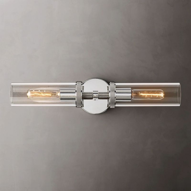 Lambert Round Linear Short Wall Sconce