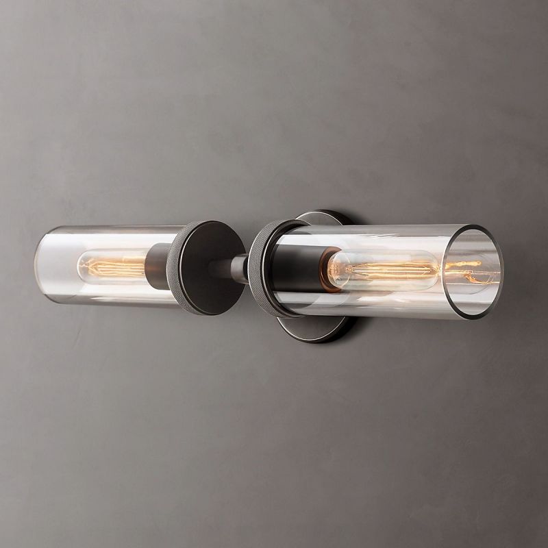 Lambert Round Linear Short Wall Sconce