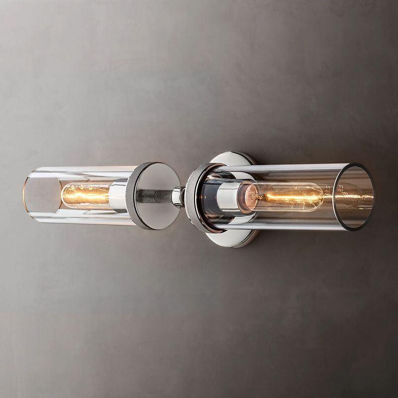 Lambert Round Linear Short Wall Sconce