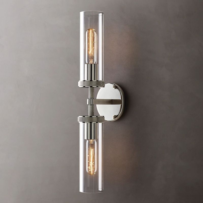 Lambert Round Linear Short Wall Sconce
