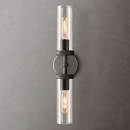 Lambert Round Linear Short Wall Sconce
