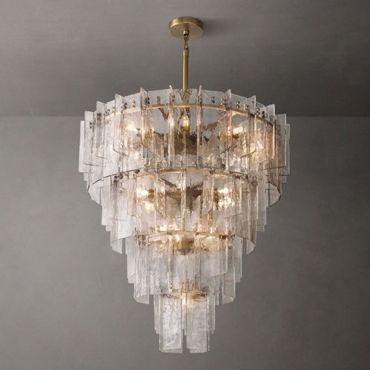 Latracy Multi-layer Round Chandelier 47"