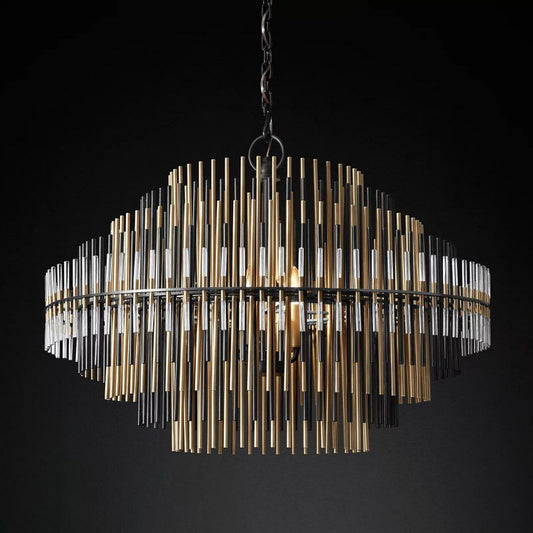 Liliam Sculpture Round Chandelier 42"