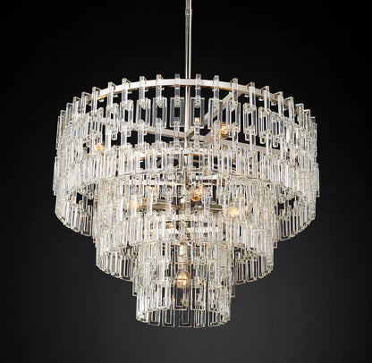 Margerie 3-Tier Round Chandelier 36"
