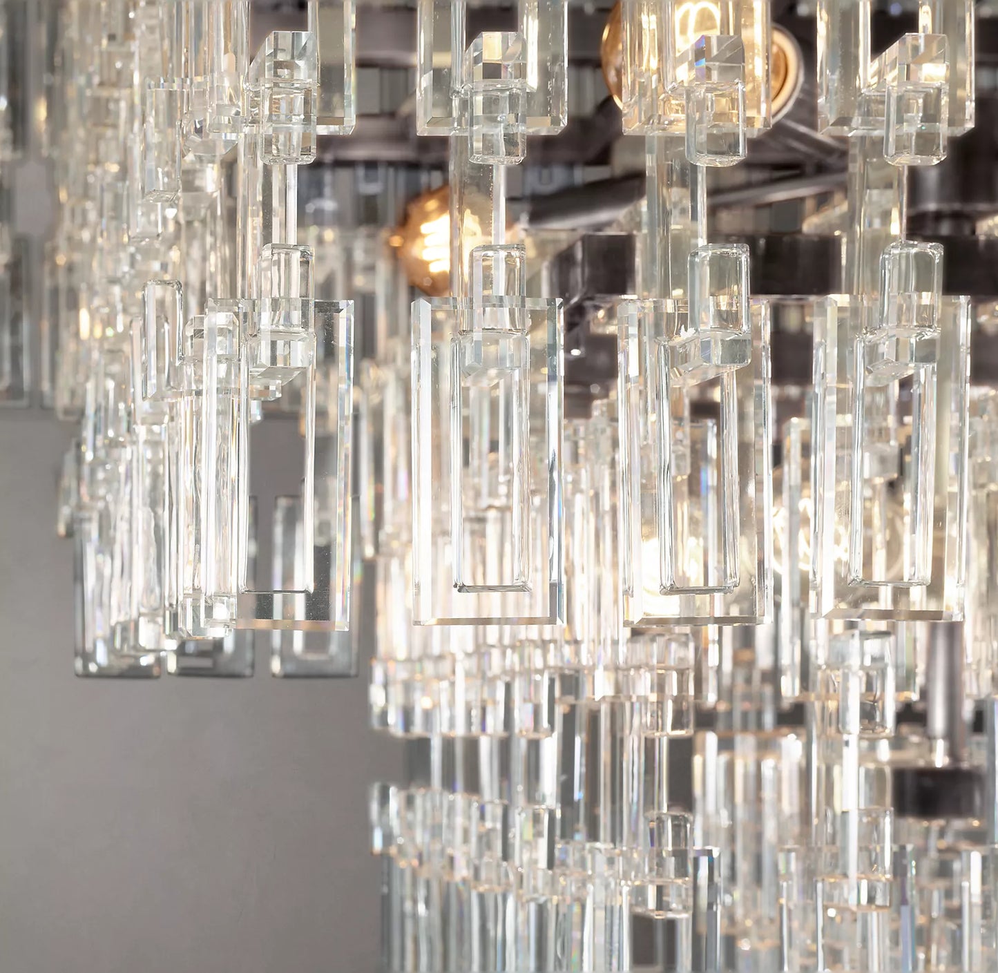 Margerie 4-Tier Rectangular Chandelier 72"