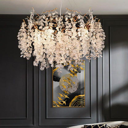 Monroe Modern Round Branch Chandelier