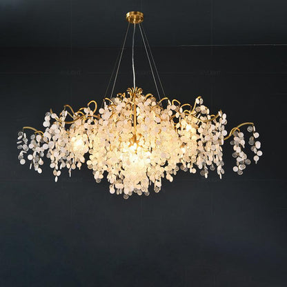 Monroe Oval Tree Branch Chandelier