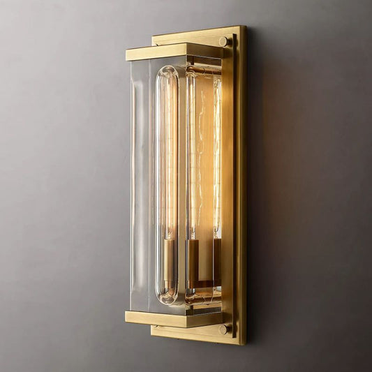 Outdoor Rectangular Grand Wall Sconce