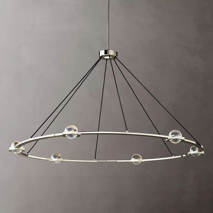 Planet Round Chandelier 60"