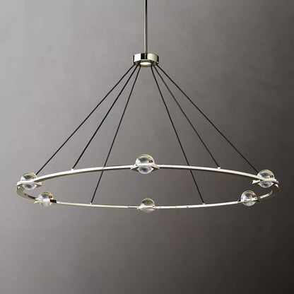 Planet Round Chandelier 60"