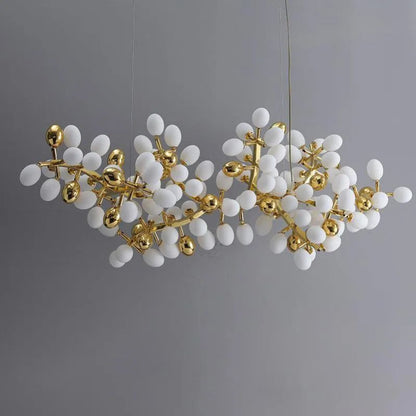 Pretty Grape Horizontal Branch Chandelier