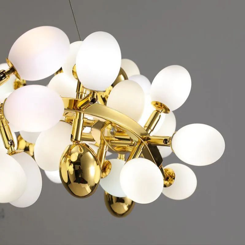 Pretty Grape Horizontal Branch Chandelier