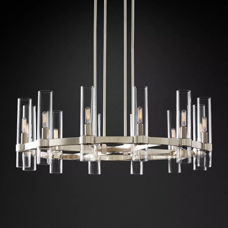 Ravelle Round Chandelier 36"